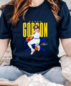 aaron Gordon Denver Nuggets basketball signature shirts