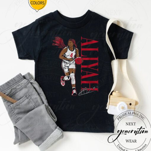 aliyah boston player pose tshirt