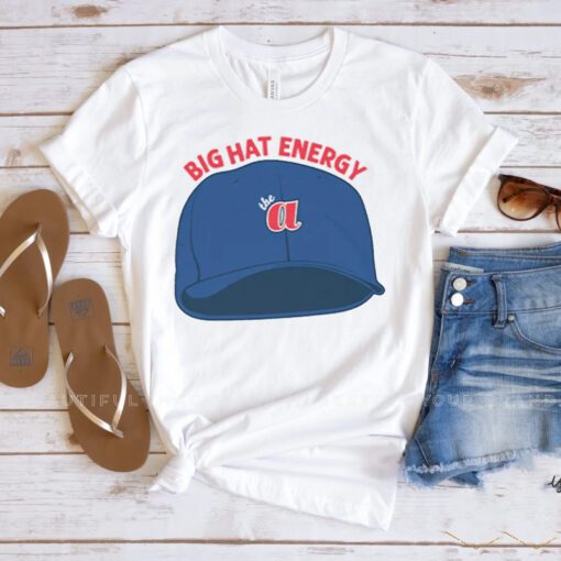 atlanta big hat energy t shirt
