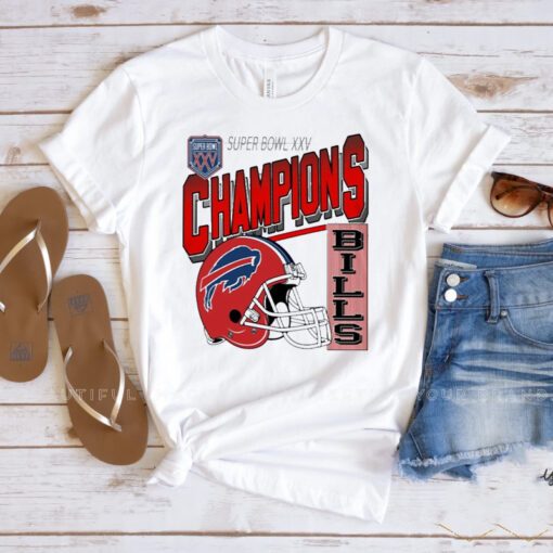 champions super bowl bills NFL Tshirt