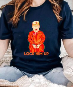 donald Trump prison lock him up 2023 Tshirt