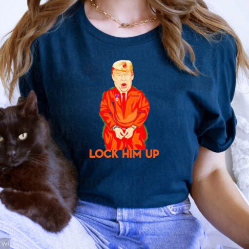 donald Trump prison lock him up 2023 shirts