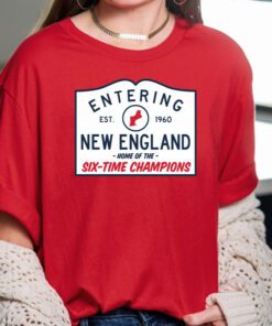 entering new england t-shirts