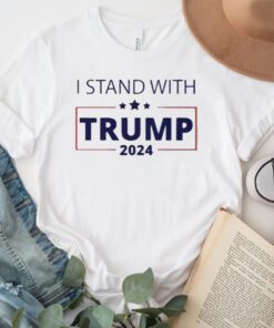 i stand with Trump republican conservative 2024 Tshirt