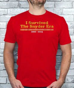 i survived the snyder era t-shirt