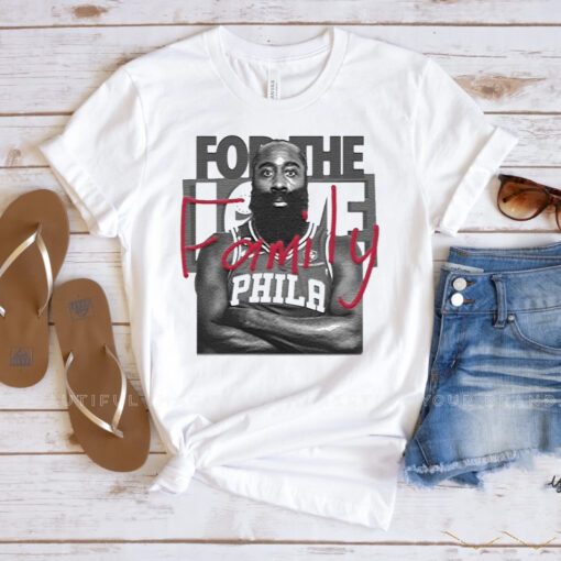 james Harden 76ers For The Love Of Philly Shirts