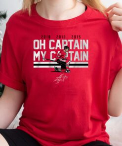 jonathan toews oh captain my captain t shirt