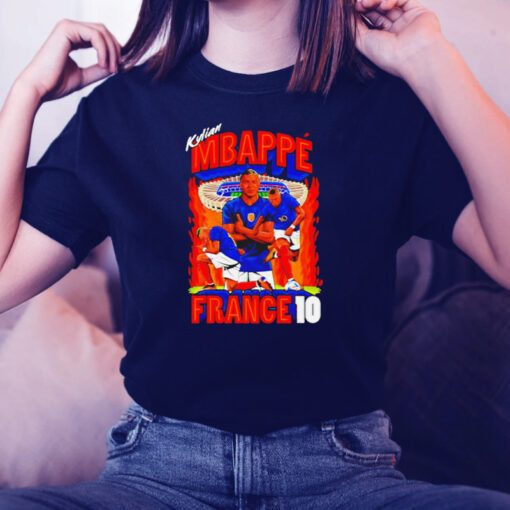 kylian mbappé France 10 tshirt