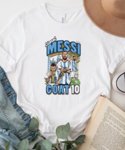 lionel messI goat 10 tshirts