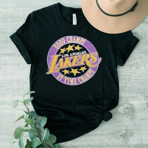 los angeles Lakers 17 time champs tshirt