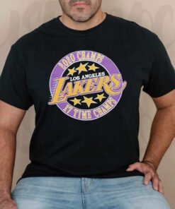 los angeles Lakers 17 time champs tshirts