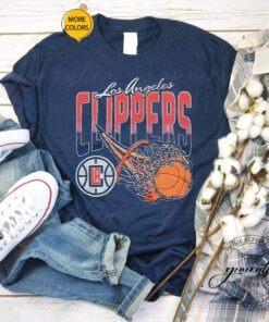 los angeles clippers on fire t shirts