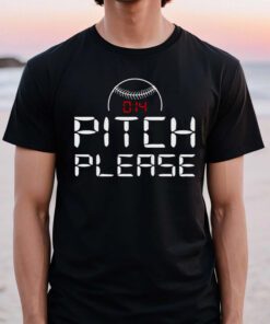 pitch please pitch clock baseball shirts