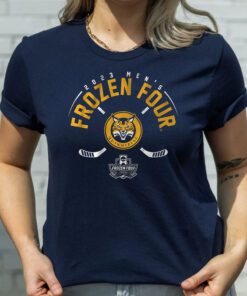 quinnipiac hockey frozen four t-shirts