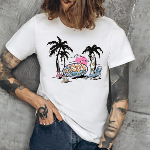 rico's surf shop t-shirt