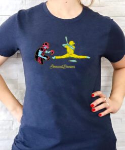 savannah Bananas splits baseball t-shirt