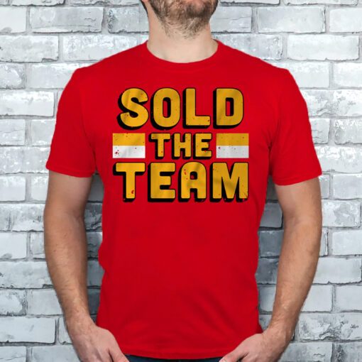 sold the team t-shirt