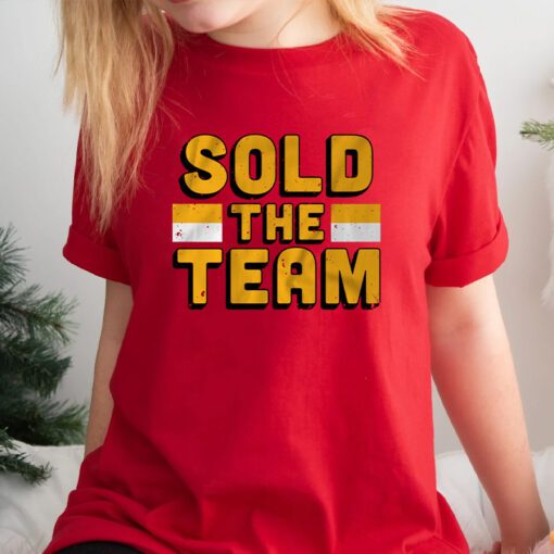 sold the team tshirt