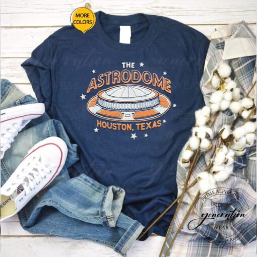 the astrodome houston Texas houston astros baseball T-Shirt