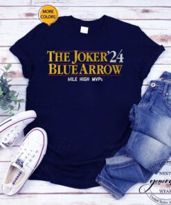 the joker blue arrow 24 t shirts