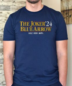 the joker blue arrow 24 tshirt