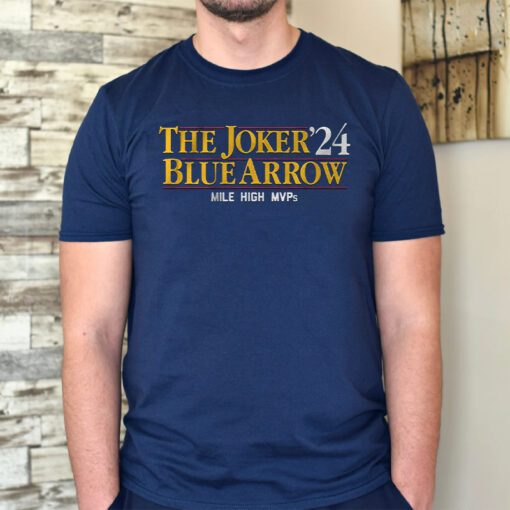 the joker blue arrow 24 tshirt