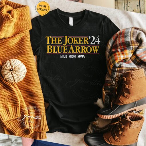 the joker blue arrow 24 tshirts