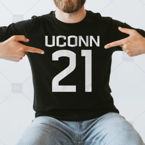 uconn basketball adama sanogo 21 t-shirt