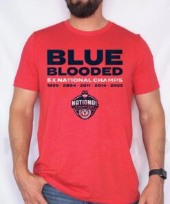 uconn basketball blue blooded t-shirts