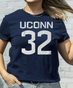 uconn basketball donovan clingan 32 t-shirt