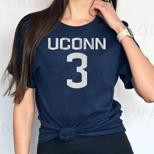 uconn basketball joey calcaterra 3 tshirts