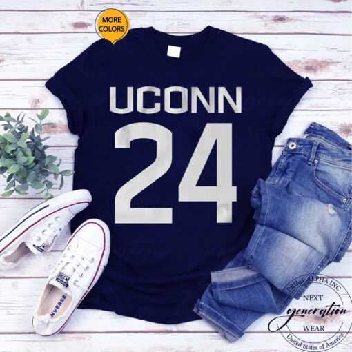 uconn basketball jordan hawkins 24 t-shirts