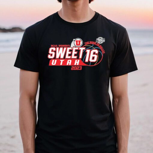 utah Utes Ncaa Men’s Sweet Sixteen The Road To Dallas 2023 T Shirts