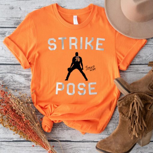 yennier cano strike the pose shirt