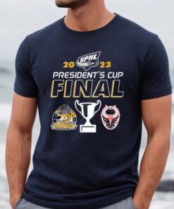 2023 SPHL President’s Cup Final Roanoke Rail Yard Dawgs Vs Birmingham Bulls T Shirts