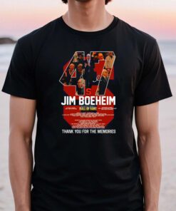 47 Jim Boeheim Basketball Hall Of Fame Thank You For The Memories 2023 T Shirts