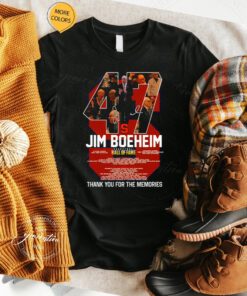 47 Jim Boeheim Basketball Hall Of Fame Thank You For The Memories 2023 TShirt