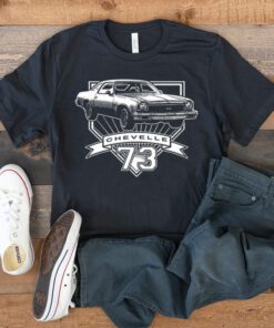 73′ Retro Car 1973 Chevelle Artwork t shirt