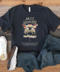 A Unique Clash Between Jazz And Black Sabbath 7.12 Harmonie Bonn T Shirt