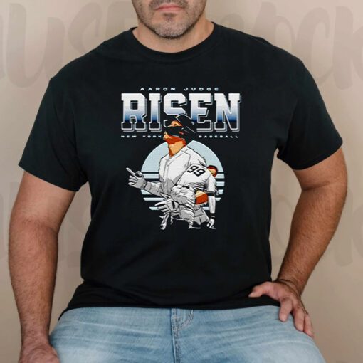 Aaron Judge Risen New York baseball t shirts