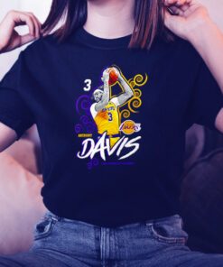 Anthony Davis Los Angeles Lakers Player Name & Number shirts