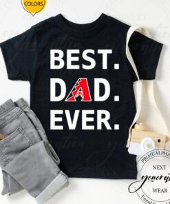 Arizona Diamondbacks Best Dad Ever Logo Father’s Day TShirts