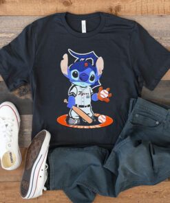 Baby Stitch Detroit Tigers Baseball Logo 2023 t shirts