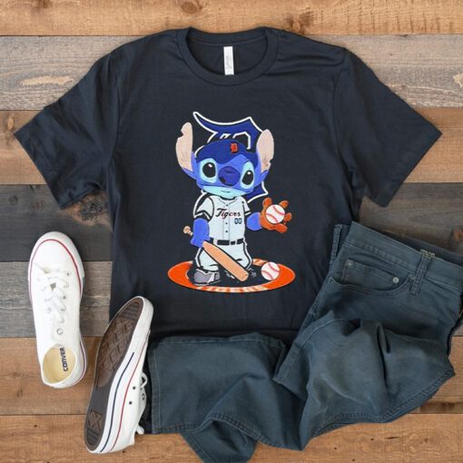 Baby Stitch Detroit Tigers Baseball Logo 2023 t shirts