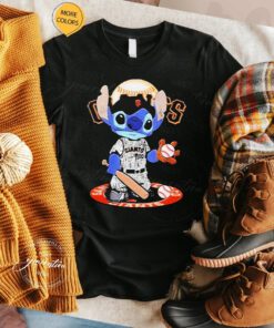 Baby Stitch San Francisco Giants Baseball Logo 2023 T-shirt