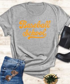 Baseball School T Shirt