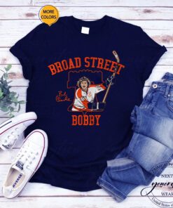 Bobby Clarke Broad Street Bobby T Shirts