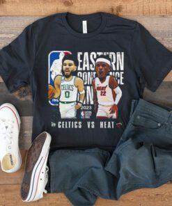 Boston Celtics Vs Miami Heat 2023 Eastern Conference Finals Player Dueling t shirt