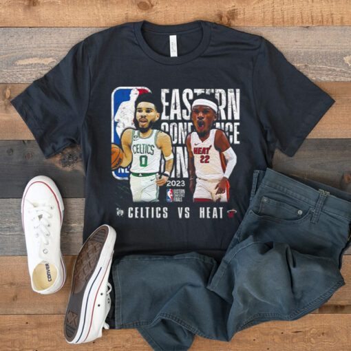 Boston Celtics Vs Miami Heat 2023 Eastern Conference Finals Player Dueling t shirt