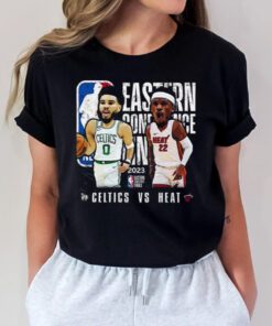 Boston Celtics Vs Miami Heat 2023 Eastern Conference Finals Player Dueling t shirts